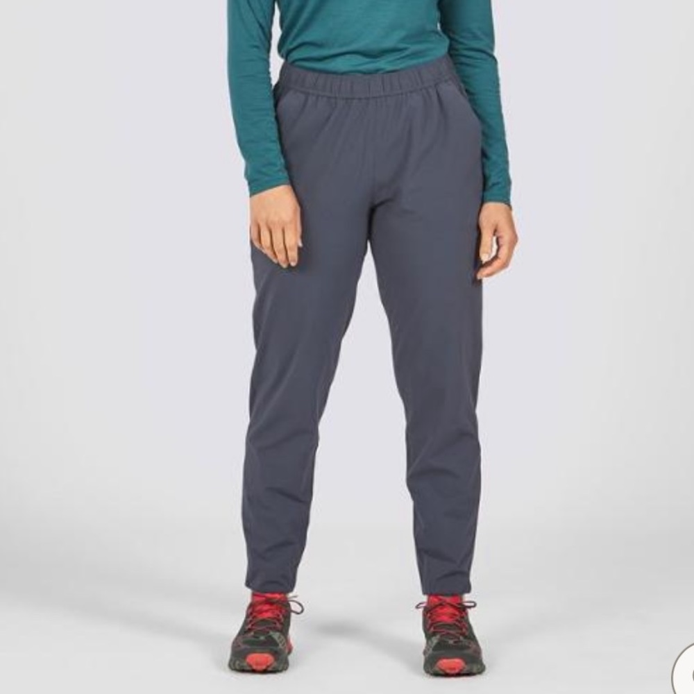 Janji Transit Tech Pant Size S brand new with tags color Obsidian